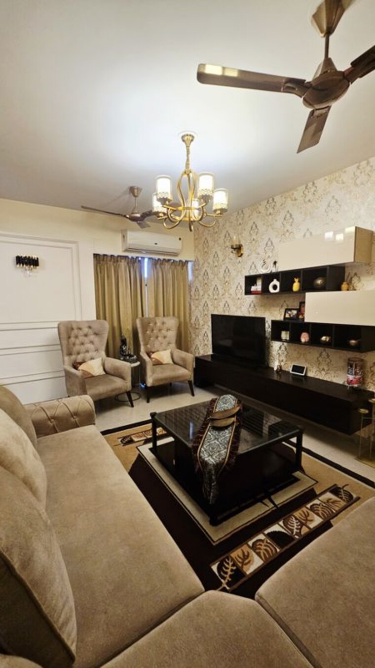 Living Room, gaur-sportswood 3 Bedroom 975 Sq.Ft. Apartment In Sector 79 Noida 9856951