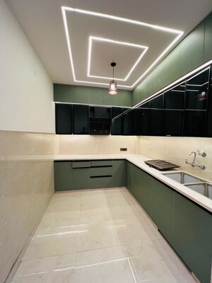 Kitchen in 3 BHK Builder Floor at Mansa Ram Park – for Sale