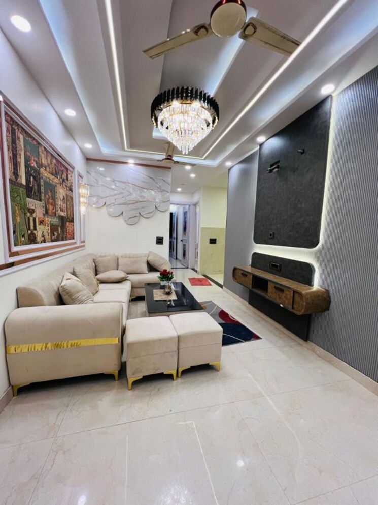 Living Room, mansa ram park 3 Bedroom 792 Sq.Ft. Builder Floor In Mansa Ram Park Delhi 9856957