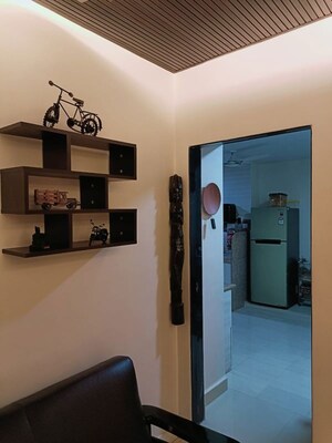 Living Room in 2 BHK Apartment at Maharashtra CHS Kopar Khairane, Kopar Khairane – for Rent