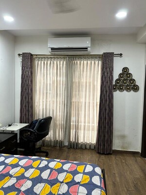 Master Bedroom in 3.5 BHK Apartment at Emaar Palm Gardens, Sector 83 – for Rent