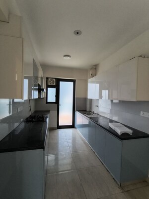 Kitchen in 3 BHK Builder Floor at Adani Samsara Vilasa, Sector 63 – for Rent