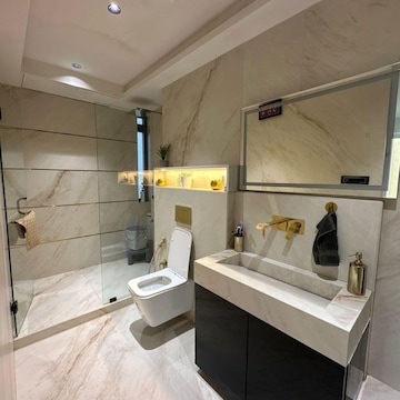 Team Area in 3 BHK Apartment at Lodha Trump Tower, Kamala Mill – for Sale