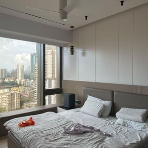 Bedroom in 3 BHK Apartment at Lodha Trump Tower, Kamala Mill – for Sale