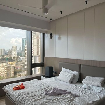 Bedroom in 3 BHK Apartment at Lodha Trump Tower, Kamala Mill – for Sale