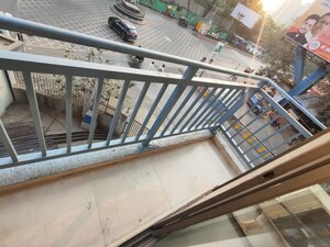 Balcony in 3 BHK Apartment at Conwood Enclave, Vasant Vihar – for Rent