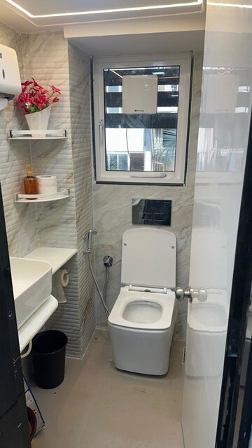 Bathroom in  Office Space at Dilkap Chambers, Andheri West – for Rent