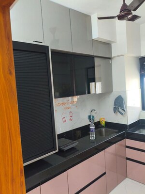Kitchen in 1.5 BHK Apartment at Runwal Gardens Phase I, Dombivli East – for Rent
