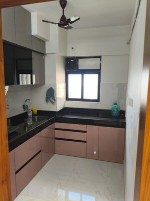 Kitchen in 1.5 BHK Apartment at Runwal Gardens Phase I, Dombivli East – for Rent