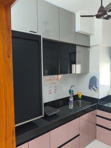 Kitchen in 1.5 BHK Apartment at Runwal Gardens Phase I, Dombivli East – for Rent