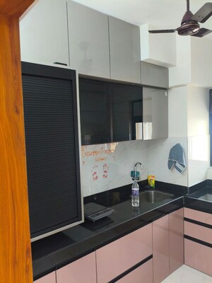 Kitchen in 1.5 BHK Apartment at Runwal Gardens Phase I, Dombivli East – for Rent