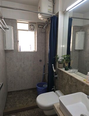 Bathroom in 2 BHK Apartment at Romell Diva, Malad West – for Sale