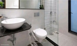 Bathroom in 2 BHK Apartment at Shreeji Atlantis, Malad West – for Sale