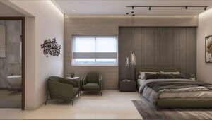 Living Room in 2 BHK Apartment at Rajapushpa Imperia, Tellapur – for Sale