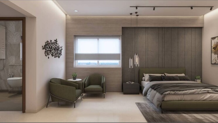 Living Room, rajapushpa-imperia 2 Bedroom 1375 Sq.Ft. Apartment In Tellapur Hyderabad 9857096