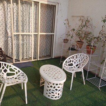 Balcony in 2 BHK Apartment at Venkatesh Flora Phase II, Mundhwa – for Rent