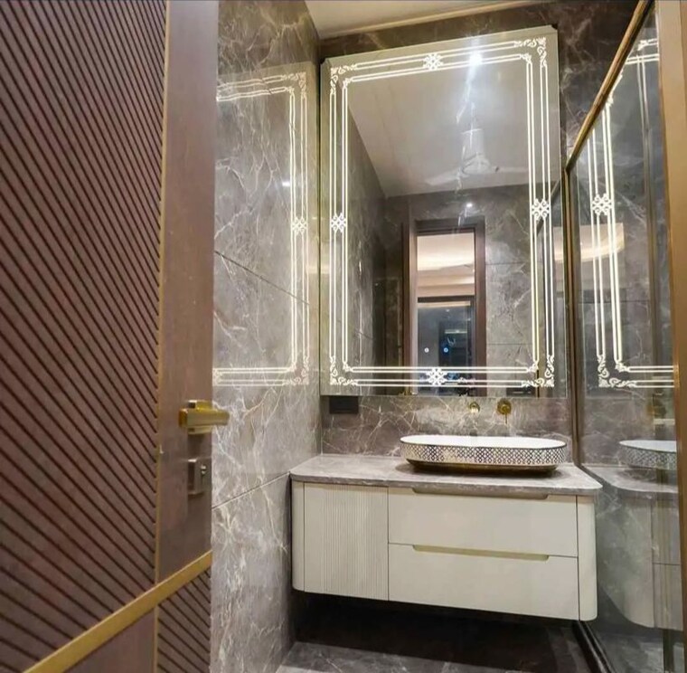 Attached Bathroom, greater kailash ii 4 Bedroom 3500 Sq.Ft. Builder Floor In Greater Kailash ii Delhi 9857109