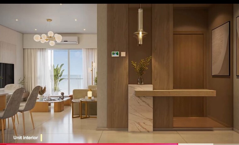 Living Room, godrej-elaris 4 Bedroom 1934 Sq.Ft. Apartment In Magarpatta City Pune 9855286