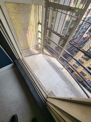 Balcony in 1 BHK Apartment at Agarwal Peace Heaven, Vasai West – for Sale