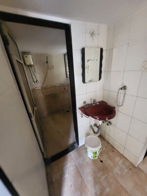 Bathroom in 1 BHK Apartment at Agarwal Peace Heaven, Vasai West – for Sale