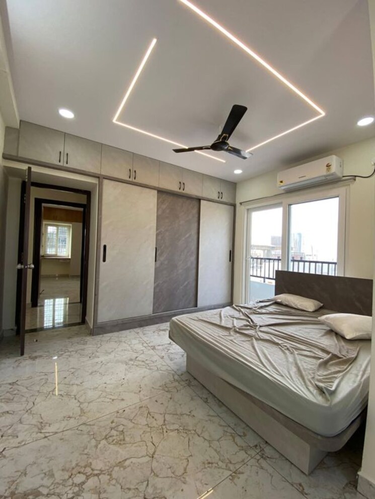 Bedroom, kondapur 3 Bedroom 1850 Sq.Ft. Apartment In Kondapur Hyderabad 9857140