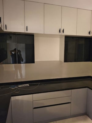 Kitchen in 2 BHK Apartment at Rajapushpa Provincia, Narsingi – for Rent