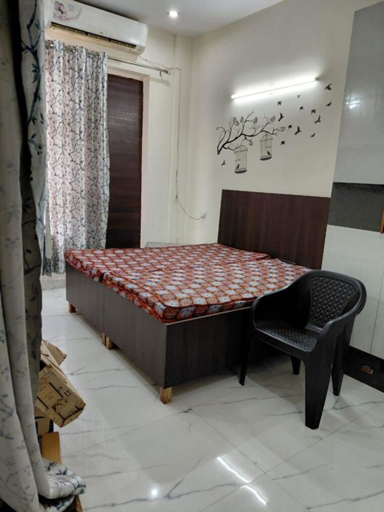 Bedroom, patel-nagar-society 3 Bedroom 1300 Sq.Ft. Builder Floor In Sector 15 Gurgaon 9857157