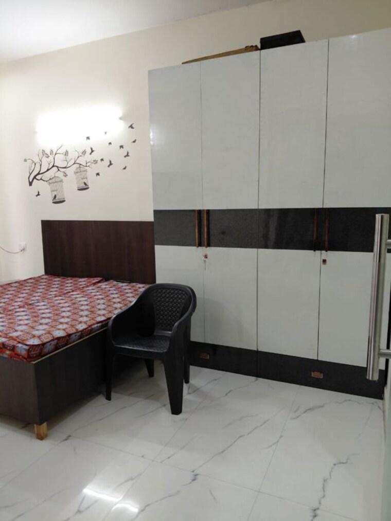 Master Bedroom, patel-nagar-society 3 Bedroom 1300 Sq.Ft. Builder Floor In Sector 15 Gurgaon 9857157