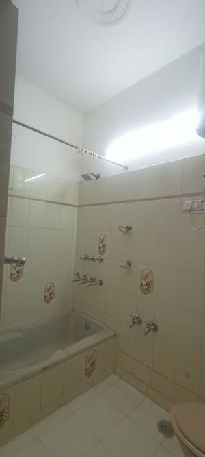 Bathroom in 2.5 BHK Builder Floor at Sector 15 – for Rent