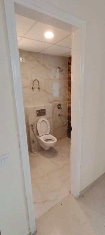 Bathroom in 3 BHK Apartment at Omaxe The Palace, Gomti Nagar – for Rent