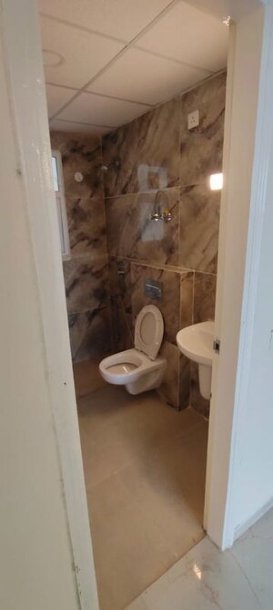 Bathroom in 3 BHK Apartment at Omaxe The Palace, Gomti Nagar – for Rent