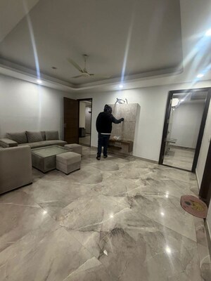 Living Room in 2 BHK Builder Floor at Sector 12 – for Rent