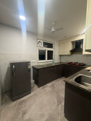 Kitchen in 2 BHK Builder Floor at Sector 12 – for Rent