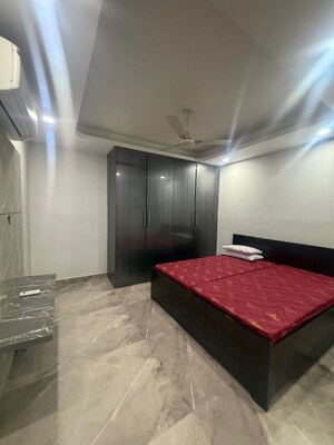 Bedroom in 2 BHK Builder Floor at Sector 12 – for Rent