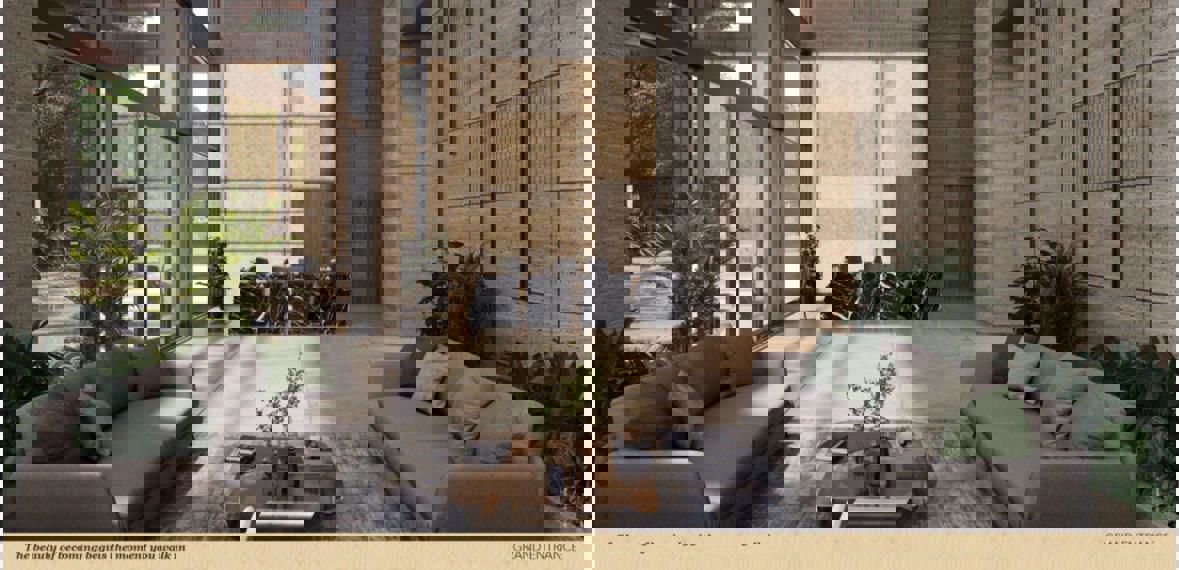 3 BHK + Servant Room 1910 Sq.Ft. Apartment in Gaur Chrysalis