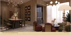 Living Room in 4 BHK Apartment at Gaur Chrysalis, Sector 22d Yamuna Expressway – for Sale