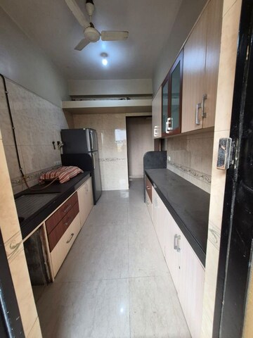 Kitchen in 3 BHK Apartment at K Raheja Interface Heights, Malad West – for Rent