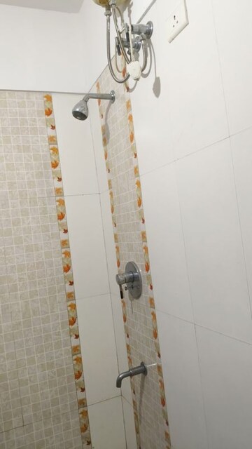 Bathroom in 2 BHK Apartment at Amit Sapphire Park, Balewadi – for Rent