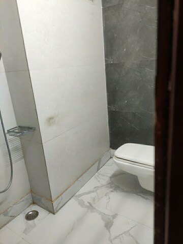 Bathroom in 2 BHK Builder Floor at Bali Nagar – for Rent