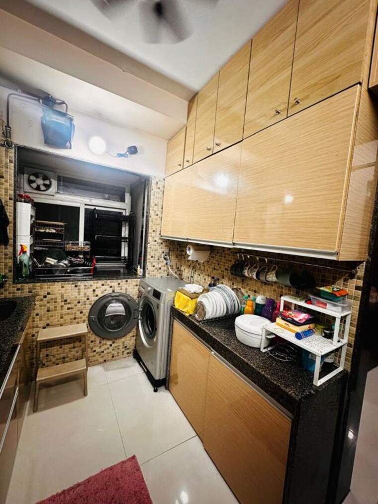 Kitchen, veena-serenity 2 Bedroom 630 Sq.Ft. Apartment In Chembur Mumbai 9857286