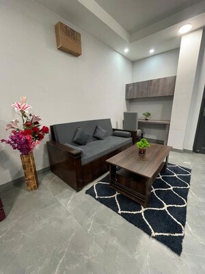 Living Room in 1 BHK Builder Floor at Sector 46 – for Rent