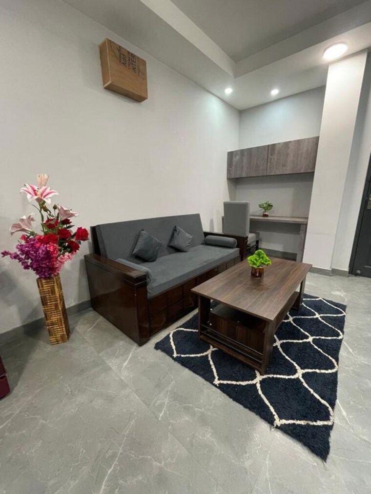 Living Room, sector 46 1 Bedroom 752 Sq.Ft. Builder Floor In Sector 46 Gurgaon 9857334