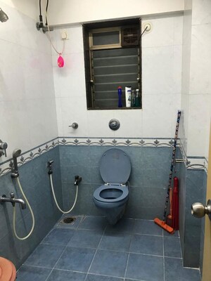 Bathroom in 2 BHK Apartment at New Ocean View, Andheri West – for Sale