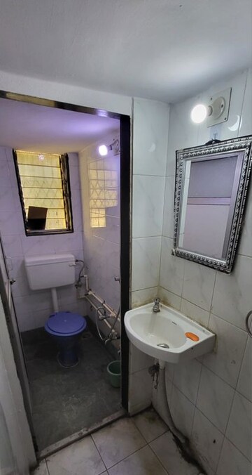 Bathroom in Studio Apartment at Trisangam CHS, Dombivli West – for Rent