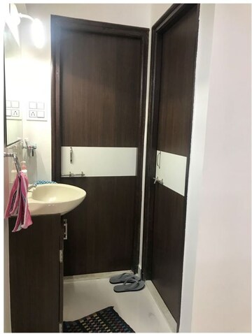Bathroom in 2 BHK Apartment at Shantiban CHS, Kothrud – for Rent