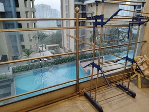 Balcony in 2 BHK Apartment at Goodwill Unity, Sanpada – for Sale