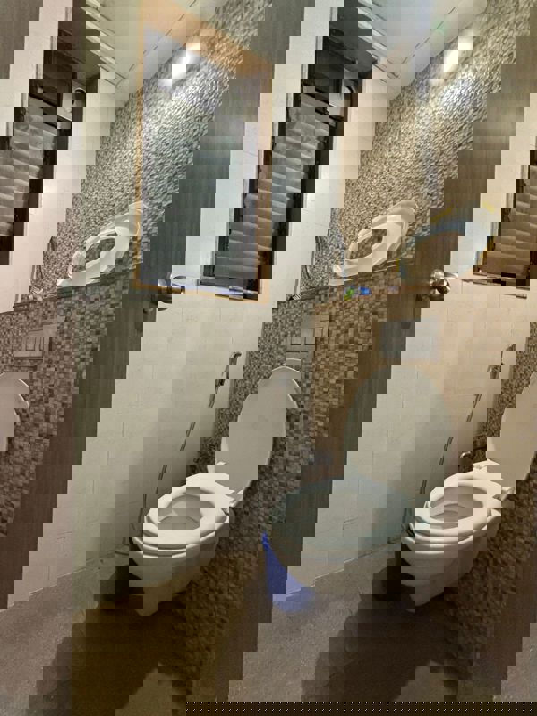 Bathroom in 1 BHK Apartment at Lodha Palava Downtown Dombivli East, Dombivli East – for Rent