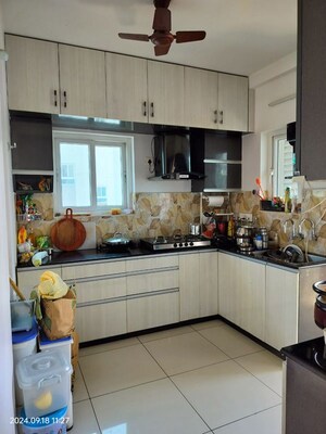 Kitchen in 3 BHK Apartment at Aparna Sarovar Grande, Nallagandla – for Sale