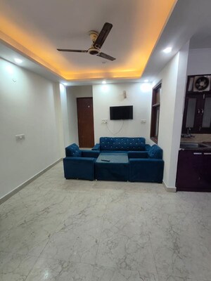 Living Room in 2 BHK Builder Floor at Saket – for Rent