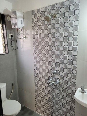 Bathroom in 3 BHK Apartment at Ulwe Sector 17 – for Rent